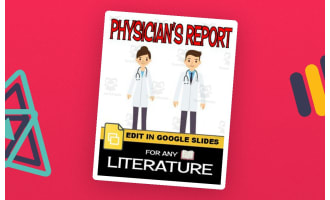Physician's Report - For Any Literature (Editable in Google Slides)