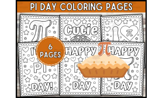 Pi Day Coloring Pages | Pi Day Coloring Pages Printable