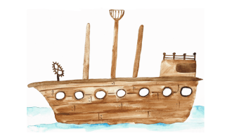 Pirate Sail Words Printable Poster