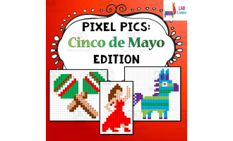 Pixel Pics Spreadsheet Activity: Cinco de Mayo Edition