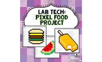Pixel Pics Spreadsheet Activity: Food Edition
