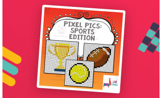 Pixel Pics Spreadsheet Activity: Sports Edition