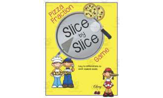 Pizza Fraction Slice by Slice Game