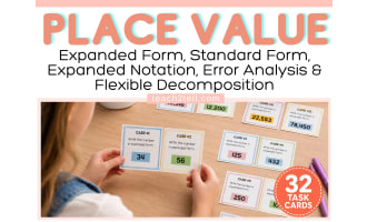 Place Value Expanded Form Standard Form & Expanded Notation Activity