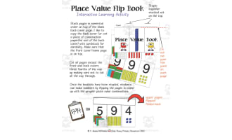 Place Value Flip Book