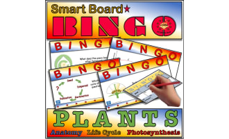 Plants - Smart Board Bingo for Middle school Science