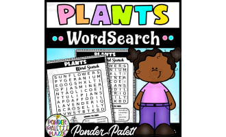 Plants Wordsearch Puzzles + Solution