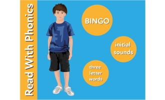 Play Word Picture Bingo To Learn 3 Letter Words