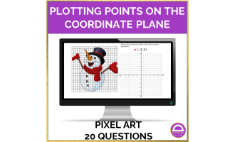Christmas Coordinate Plane – Pixel Art Plotting