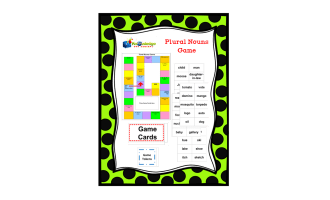 Plural Nouns Game - EBOOK