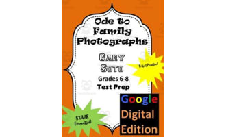 Poem Gary Soto's Ode to Family Photographs STAAR-formatted questions
