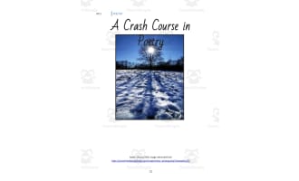 Poetry: A Crash Course