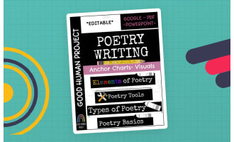 Poetry Writing Anchor Charts – Visuals & Elements