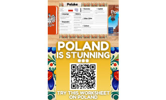 Poland Country Study Worksheet - Europe - Geography