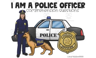 Police Officer Community Helper Pack