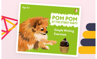 ‘Pom Pom At The Street Party’: A Fun Writing And Drawing Activity (4 + years)
