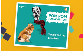 ‘Pom Pom Has A Visitor’ A Fun Writing And Drawing Activity (4 years +)