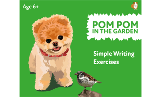 ‘Pom Pom In The Garden’: A Fun Writing And Drawing Activity (4 +)