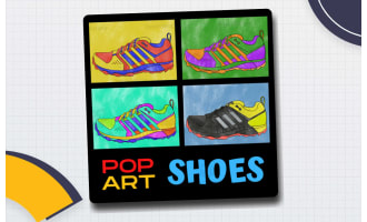 Pop Art Shoes