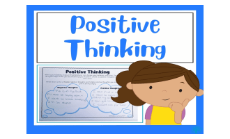 Positive and Negative Thinking Worksheet