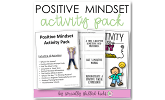Positive Mindset Activity Pack | 10 Fun and Engaging Activities