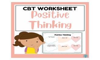 Positive Thinking Worksheet – Reflection Activity