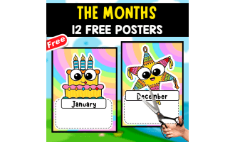 POSTERS OF THE 12 MONTHS | ENGLISH VERSION