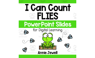 PowerPoint Slides – Digital Counting Task Cards – Flies