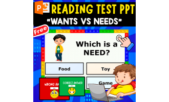 PPT QUIZ GAME | WANTS VS NEEDS