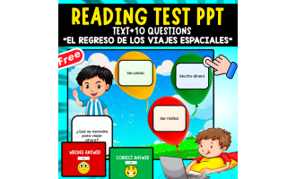 PPT QUIZ READING-COMPREHENSION | EL REGRESO DE LOS VIAJES ESPACIALES