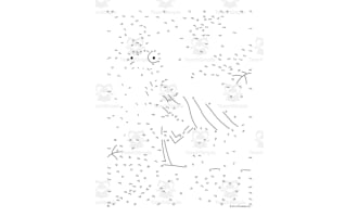 Praying Mantis Extreme Difficulty Dot-to-Dot / Connect the Dots PDF