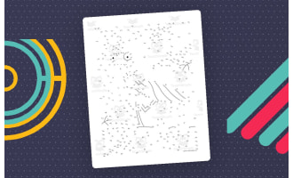 Praying Mantis Extreme Difficulty Dot-to-Dot / Connect the Dots PDF