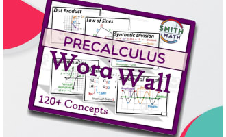 PreCalculus Word Wall