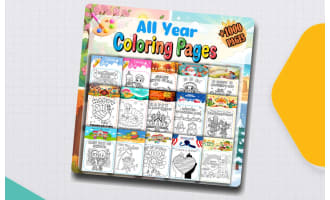 Preschool - Kindergarten Coloring Pages All Year Long | Morning Work