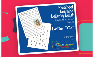 Preschool Letter by Letter: Letter C - Circle the Letter
