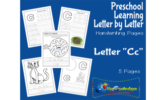 Preschool Letter by Letter: Letter C - Handwriting