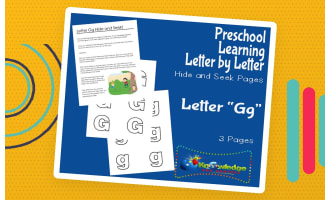Preschool Letter by Letter: Letter G - Hide and Seek