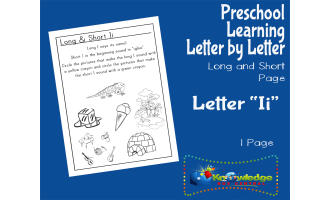 Preschool Letter by Letter: Letter I - Long & Short