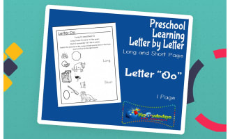 Preschool Letter by Letter: Letter O - Long and Short