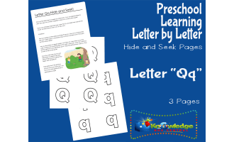 Preschool Letter by Letter: Letter Q - Hide and Seek