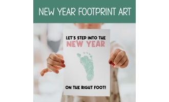 Preschool Winter Templates, DIY January Craft, New Year Bulletin Board