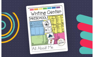 Preschool Writing Center: All About Me