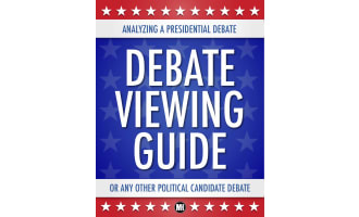 Presidential Debate Viewing Guide: Template to Summarize Any Political Debate