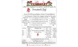President's Day | Reading Activity Packet