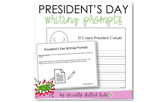President's Day Writing Prompts, Differentiated