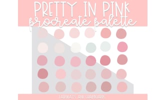 Pretty in Pink Procreate Color Palette