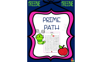 Prime Path Math Activity