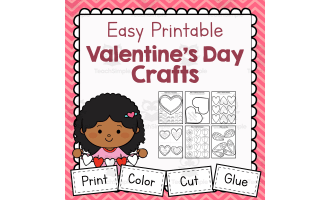 Printable Valentine's Day Crafts
