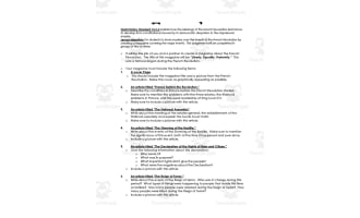 Project: French Revolution