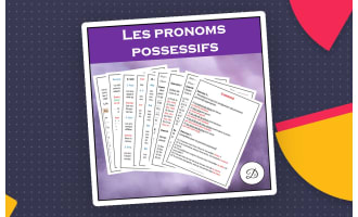 Pronoms possessifs: exercices corrigés / French possessive pronouns